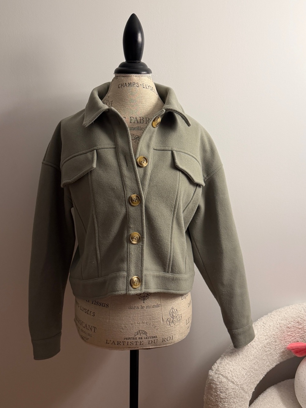 Missguided Sage Green Jacket